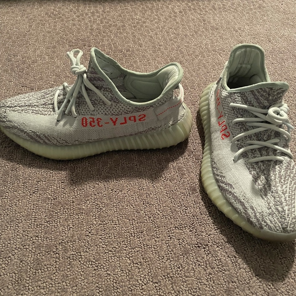 Authentic Yeezy 350 V2 Blue Tint